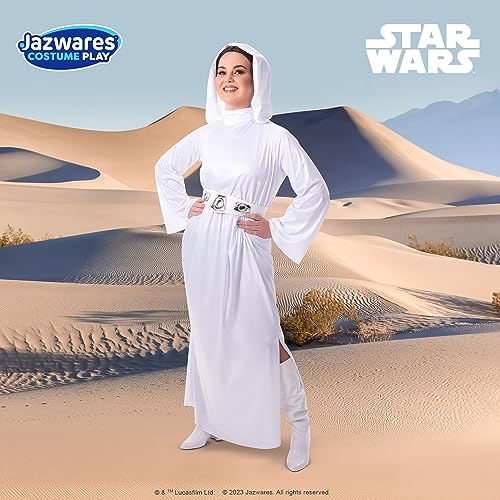 Official STAR WARS Princess Leia Costume - Hooded Dress