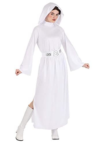 Official STAR WARS Princess Leia Costume - Hooded Dress