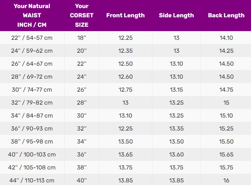 Handmade Leather Underbust Corset for Women - Plus Size