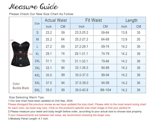 Charmian Steampunk Gothic Steel Boned Corset with Chains