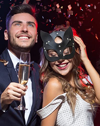 Cat Woman Leather Mask, Cosplay