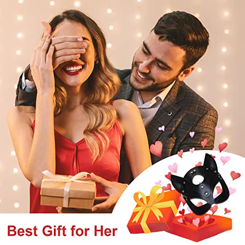 Cat Woman Leather Mask, Cosplay