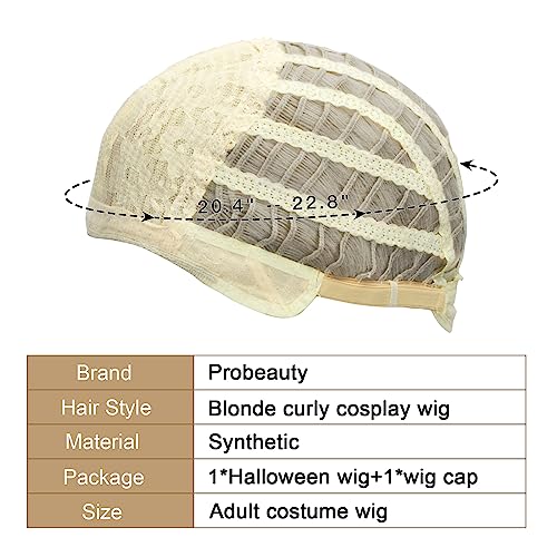 Fantasy Blonde Braid Wig for Halloween Costume