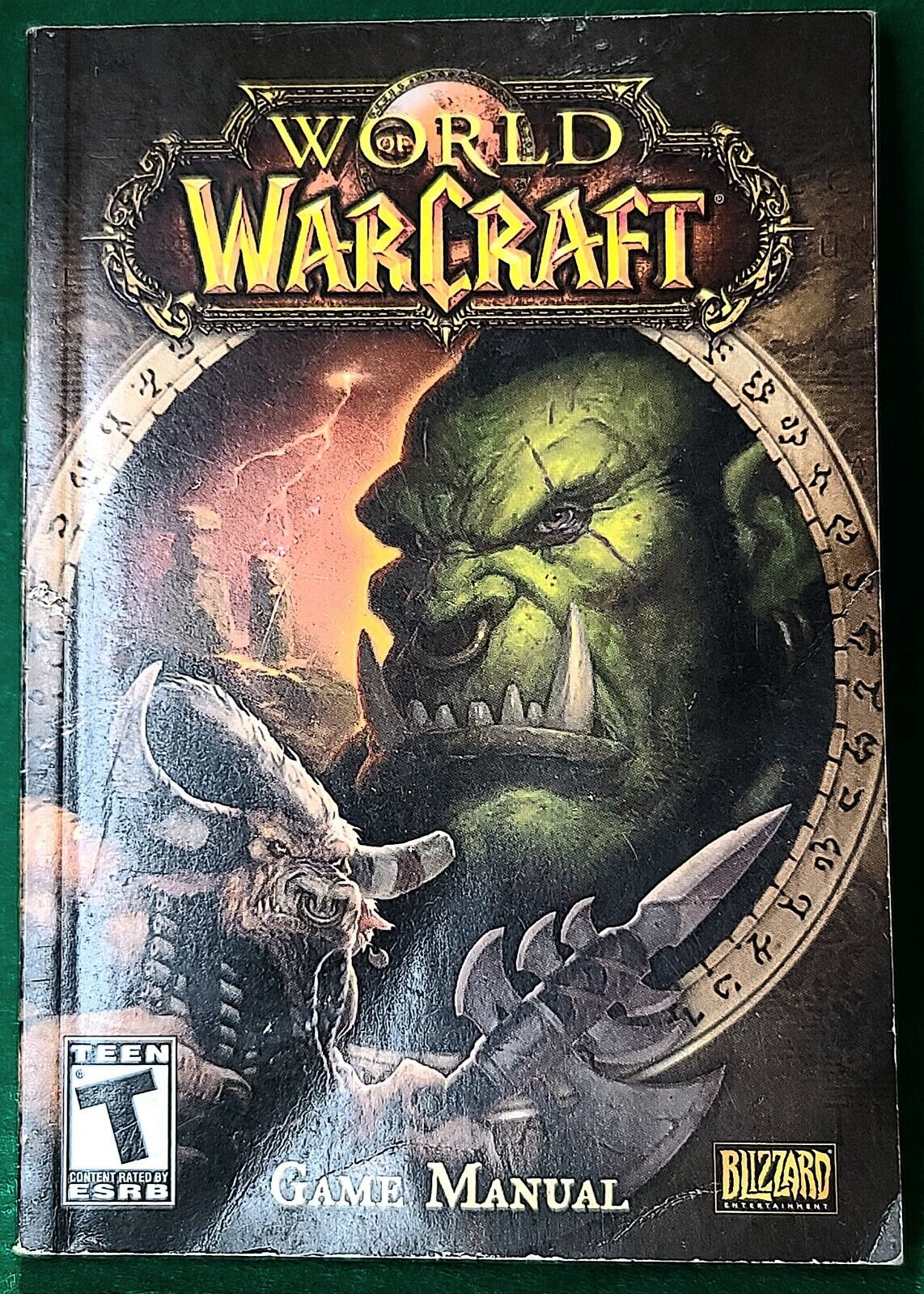 Vintage 2004 World of Warcraft Game Manual