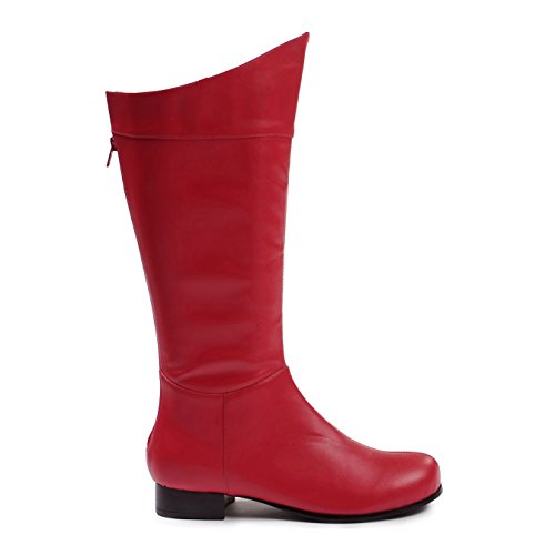 Men's Red Superhero Boots - Medium