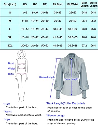 Victorian Style Black Ruffle Top 