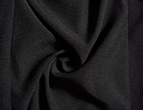 Black Victorian Blouse with Bow Tie for Women