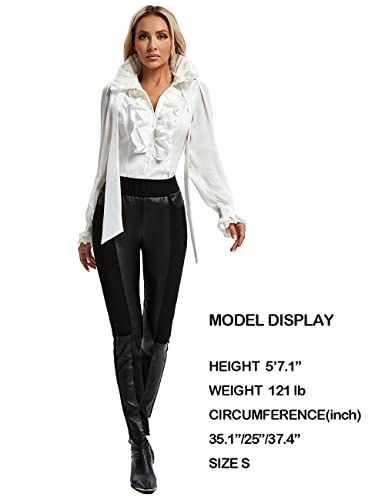 Women's Victorian Renaissance Pirate Shirt Gothic Vampire Medieval