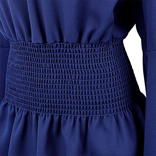 Blue Pirate Renaissance Steampunk Blouse Women’s Shirt 2XL