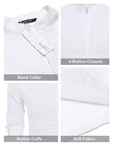 Premium Henley Linen Shirt