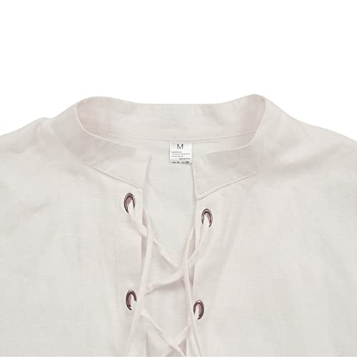 Men's Renaissance Pirate Shirt - Linen 