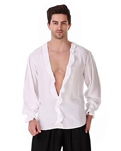 Pirate Styled Shirt, White