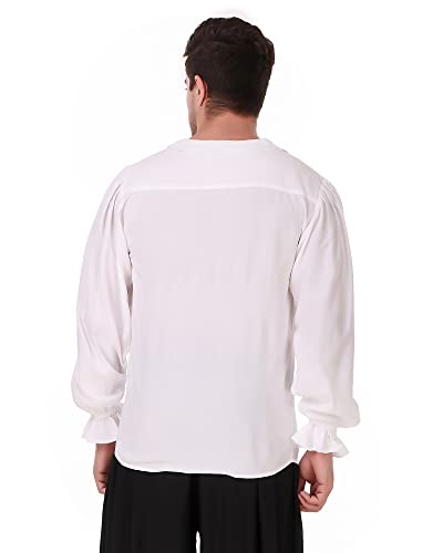 Pirate Styled Shirt, White