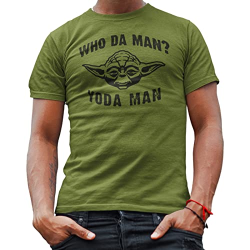Yoda Classic Retro Vintage Movie Graphic Tee For Men
