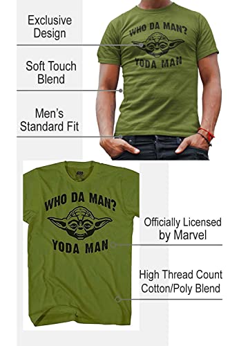 Yoda Classic Retro Vintage Movie Graphic Tee For Men