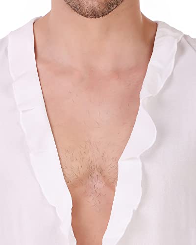 Pirate Styled Shirt, White