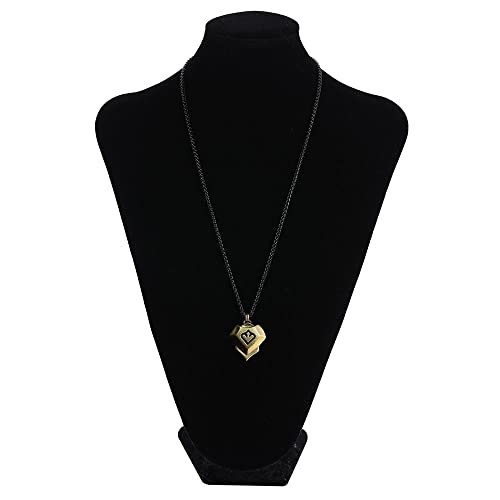 Final Fantasy Dark Knight Red Mage Crystal Necklace