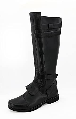 Kylo Ren Cosplay Leather Boots for Men