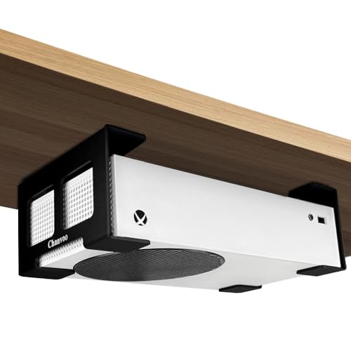 Aluminum Under Desk Mount Holder for Gaming Consoles
