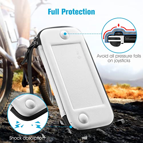 Fintie Slim Carrying Case for Nintendo Switch - White
