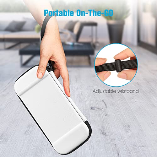 Fintie Slim Carrying Case for Nintendo Switch - White