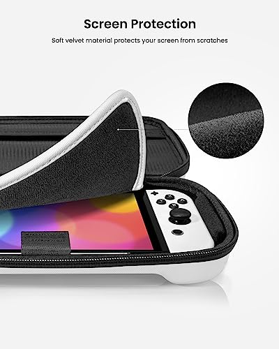tomtoc Nintendo Switch/OLED Carrying Case, 12 Game Cartridges