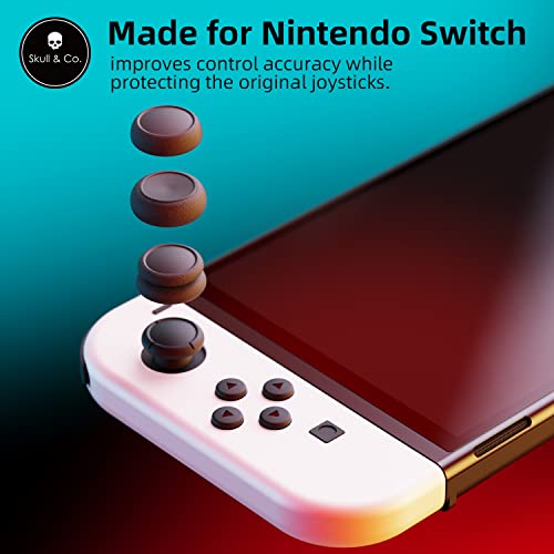 Nintendo Switch Joy-Con Thumb Grips Set - Skull Design