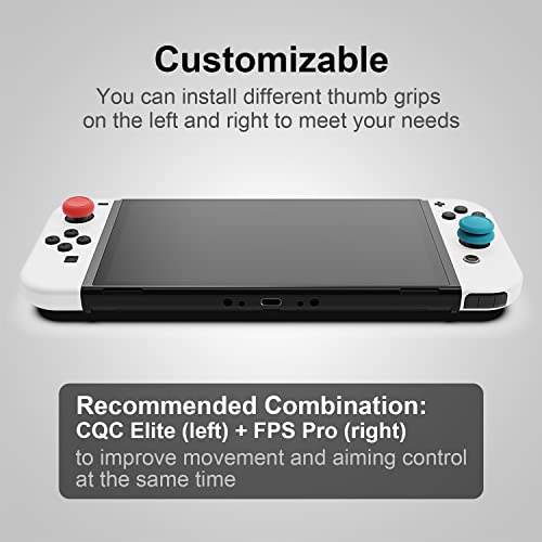 Nintendo Switch Joy-Con Thumb Grips Set - Skull Design