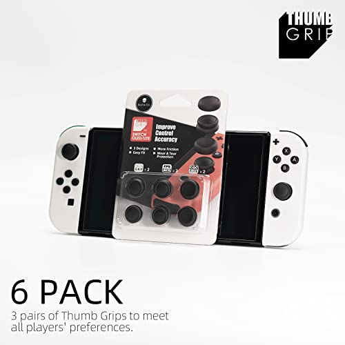 Nintendo Switch Joy-Con Thumb Grips Set - Skull Design