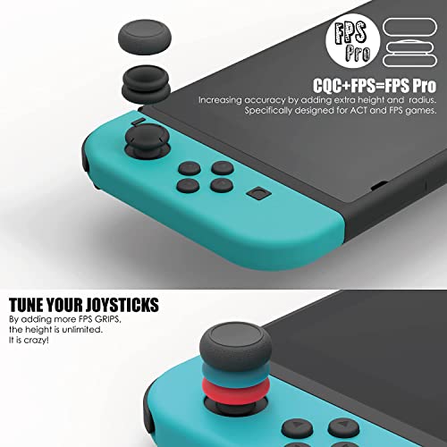 Nintendo Switch Joy-Con Thumb Grips Set - Skull Design