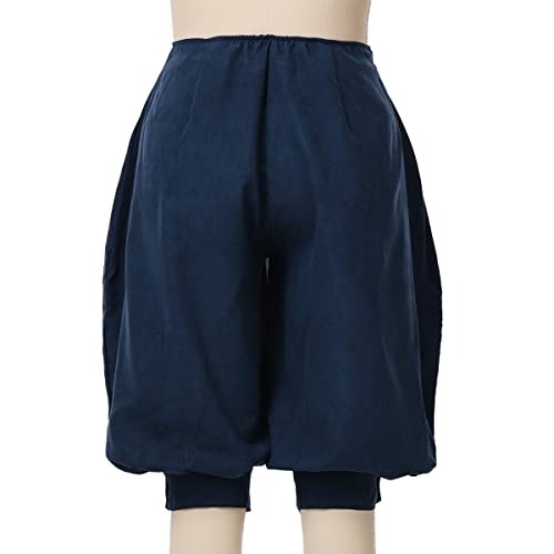 GRACEART Women's Renaissance Pirate Suede High Waist Pants