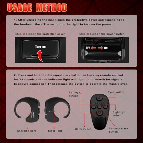 Spider Hero Remote Control Mask