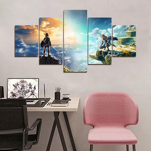 Breath of The Wild Anime Poster Kingdom Tears