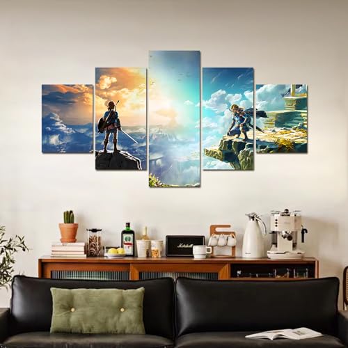 Breath of The Wild Anime Poster Kingdom Tears