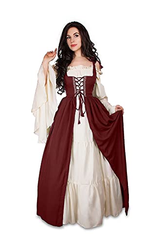 Mystic Irish Maiden Costume (Burgundy)