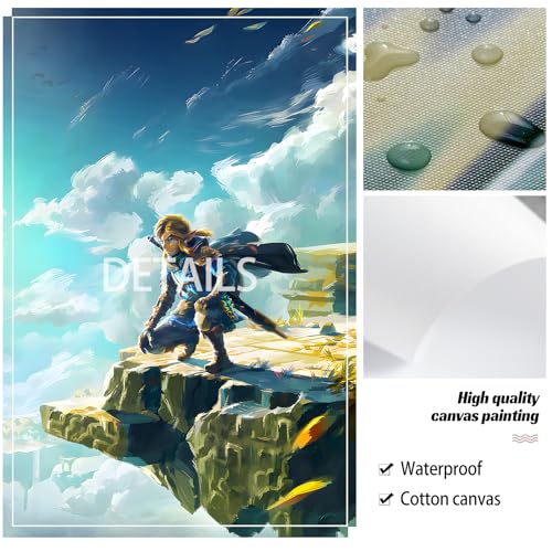 Breath of The Wild Anime Poster Kingdom Tears