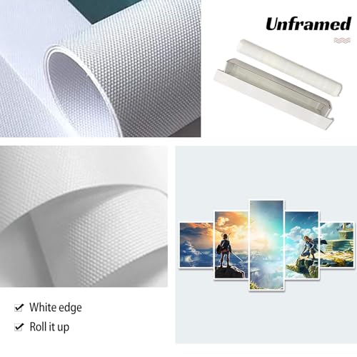 Breath of The Wild Anime Poster Kingdom Tears