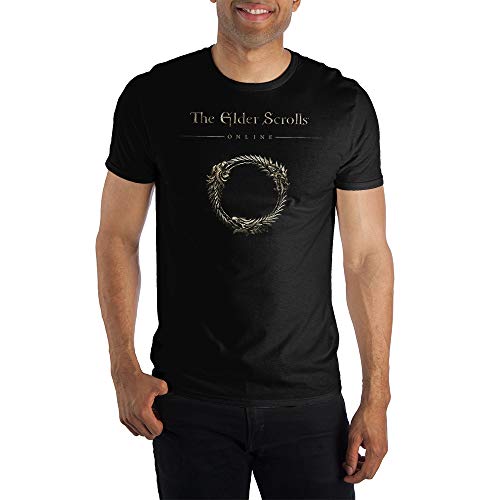 Elder Scrolls Online Logo Men's Tee Shirt - Large