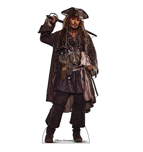 Jack Sparrow Life Size Cutout - Pirates of The Caribbean
