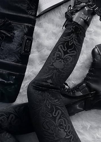 Nihsatin Gothic Velvet High Waist Leggings