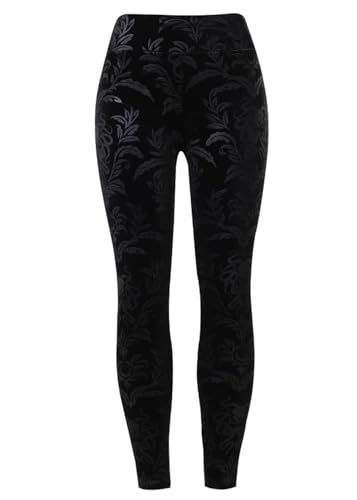 Nihsatin Gothic Velvet High Waist Leggings
