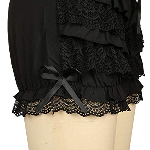 Gothic Lolita Maid Ruffle Lace Cosplay Bloomers Shorts