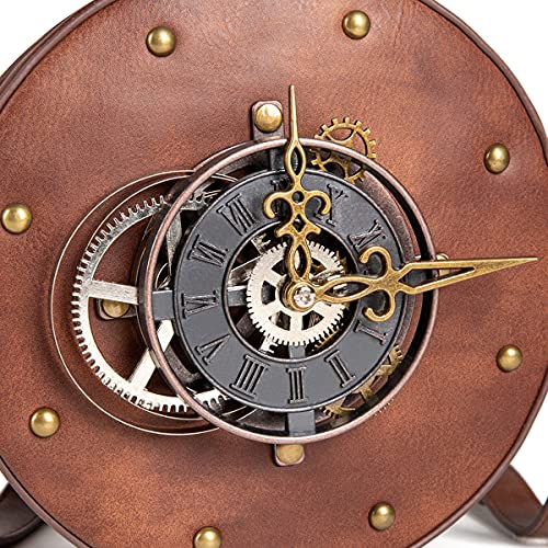 Steampunk Retro Leather Messenger Bag for Women