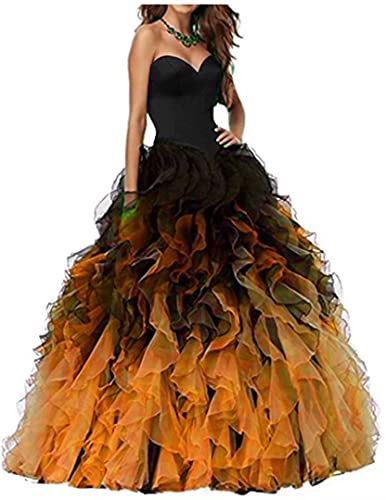 Gothic Organza Ball Gown 
