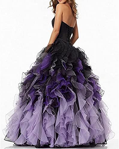 Gothic Organza Ball Gown 