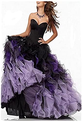 Gothic Organza Ball Gown 