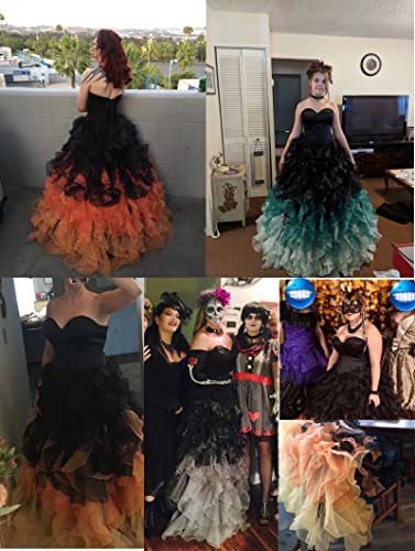 Gothic Organza Ball Gown 