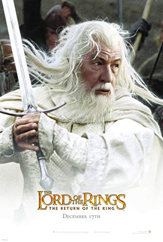 Original Gandalf Movie Poster: Lord of the Rings