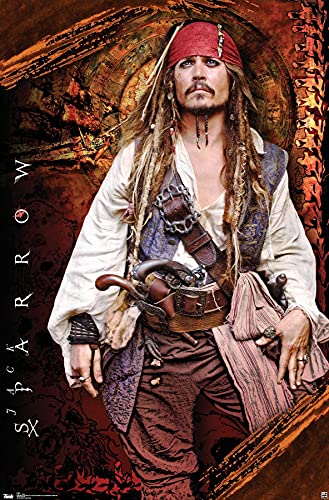 Johnny Depp Pirates of the Caribbean Wall Poster