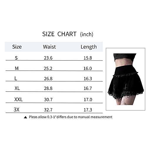 Fairy Grunge Alt Skirt - Gothic Emo Fashion